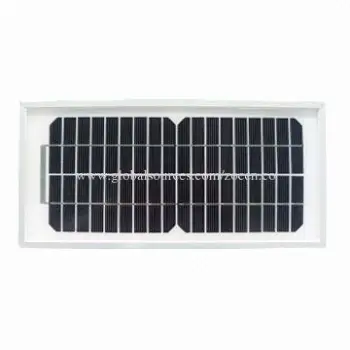 5W Monocrystalline Solar Panel with 18.2V Maximum Power Voltage