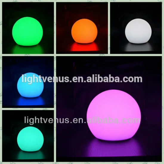 Solar LED waterproof ball lights for outdoor