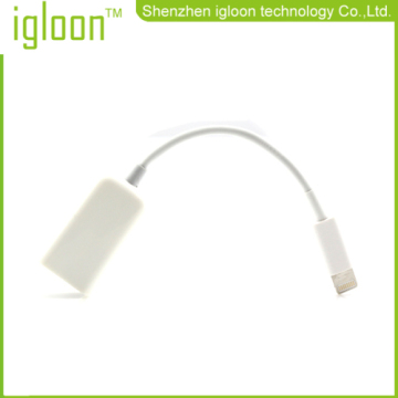 Lightning Otg Cable 8 Pin To Usb Female Copper Wire 