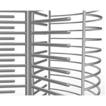 Double door full height turnstile