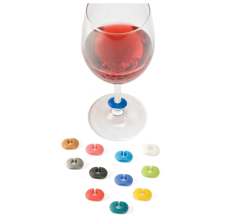 Silicone Wine Glasses Marker