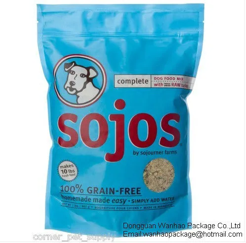 Zip-lock Dog Food Packaging Bag