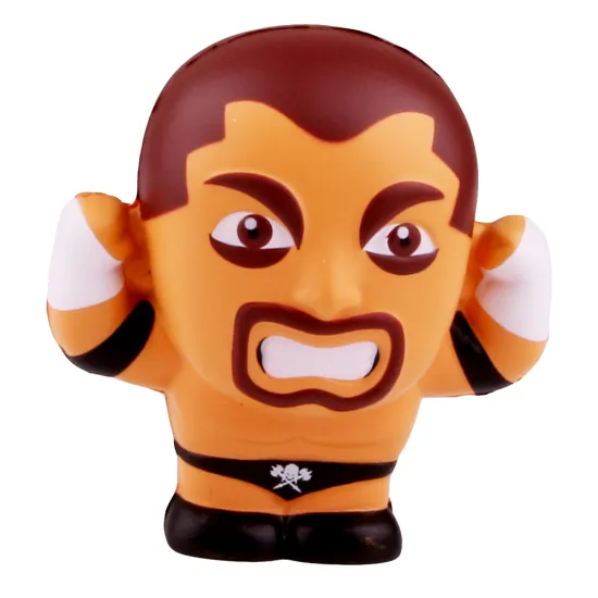 Vivid High Rebound Squishy Toy - Brown Beard Promotional Gift