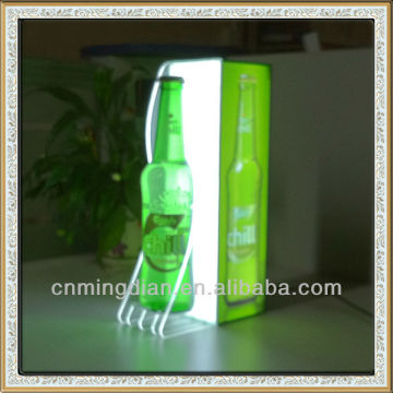 arcylic bottle glorifier display, liquor bottle display,led bottle display with your own logo