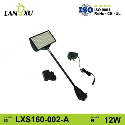 Portable LED Pop-Up Display Light for Trade Fair Booth Stand: The LXS160-002-A Long Arm Exhibition Light