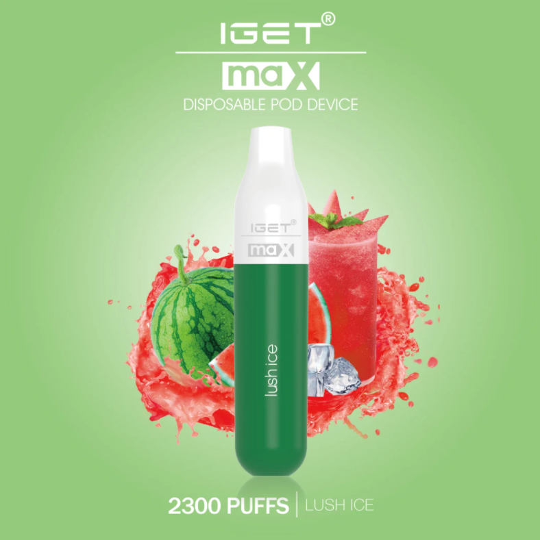 Iget Max 2300 Puffs Disposable Vape