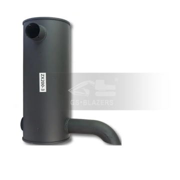 Alta qualidade durável sumitomo sh 210 240a5-5 silenciador tubo de tubo de escape de tubo de escape de cotovelo de cotovelo - acessórios de escavadeira