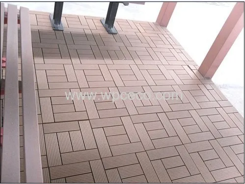 Environmentally Friendly Wood-plastic Composite Diy Flooring 