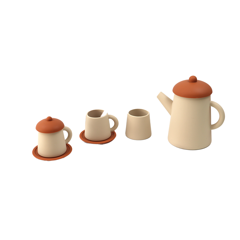 silicone tea set toys MFZ-G007