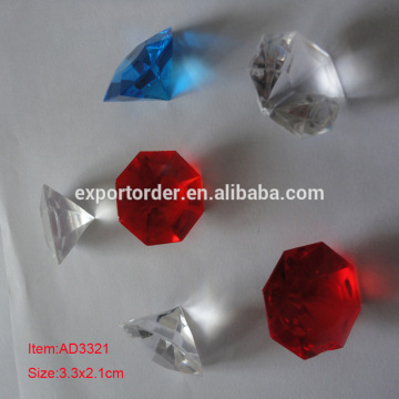 acrylic diamond as table scatter