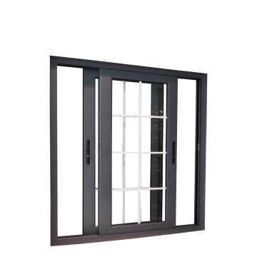 Aluminum Sliding Windows and Doors: CE Standard Champagne & Bronze Colors