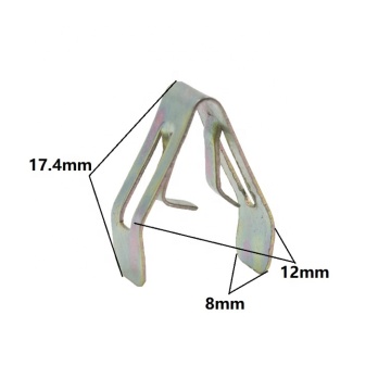 Auto Fasteners Metal Clips Retainer for Car Radios and Dashboards - S-2223
