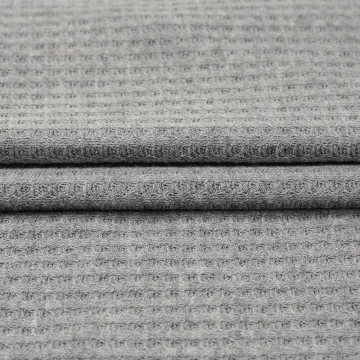 Rayon Polyester Spandex Hacci Waffle Brushed Fabric