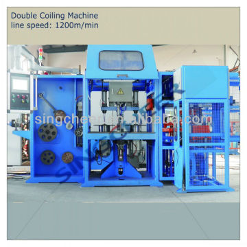 Dual Coiler & Binding Machine_auto cable coiler