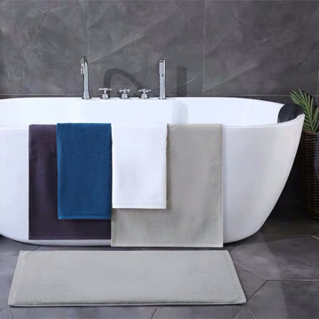 100% Cotton Jacquard Hotel Floor Towel Bath Mat
