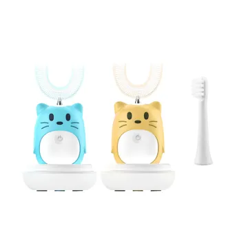 Best Deals: Portable 360 Toothbrush Carton with U-Shaped Design - Automatic Electric Toothbrush for Kids