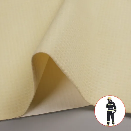 OEM Available 70% Meta Aramid 30% Para Aramid Medium Weight Fireproof Fabric for Fireman Suits