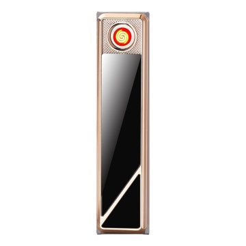 Custom Dericsson USB Charging Windproof Metal Cigarette Lighter