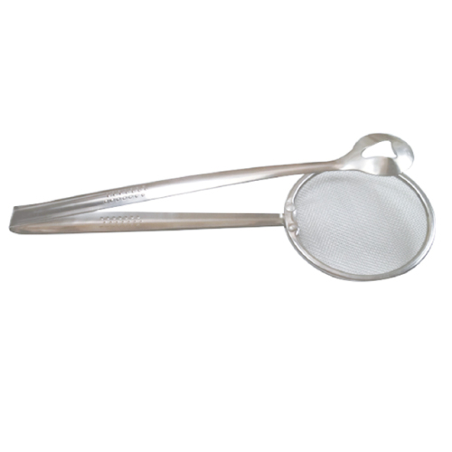 Stainless Steel Fine Mesh Strainer Tongs