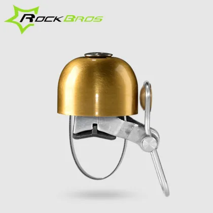 2017 ROCKBROS Classical Stainless Bell Cycling Horns Bike Handlebar Bell Horn Crisp Sound Bike Horn Safety Bicycle Bell