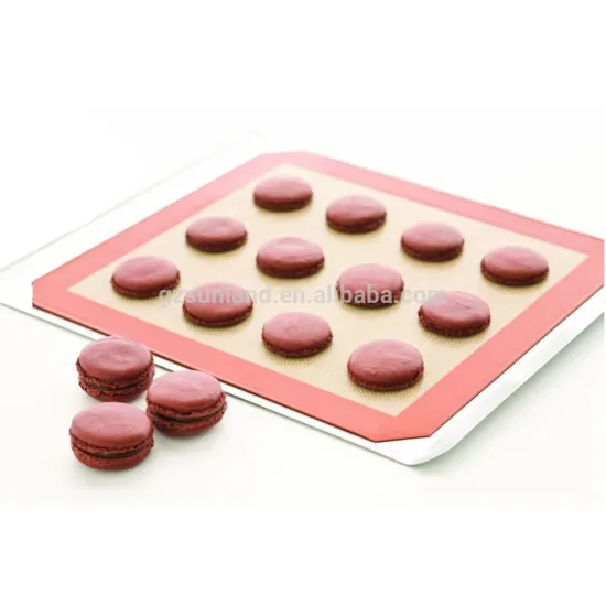 40% Thicker Custom Professional Grade Non Stick Silicone Baking Mat Set