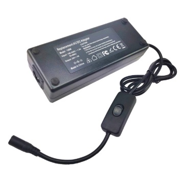 CCTV/LED के लिए स्विच के साथ 24V5A AC एडाप्टर