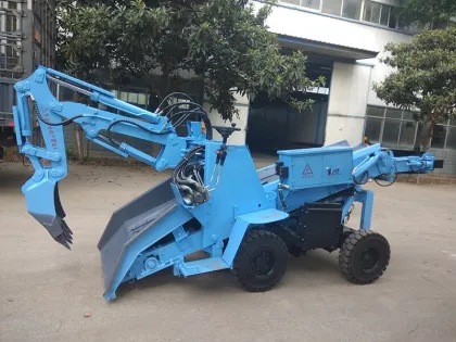 mucking loader for mining