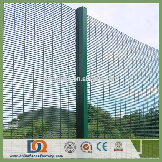 358 anti climb welded wire fence with full Accessories