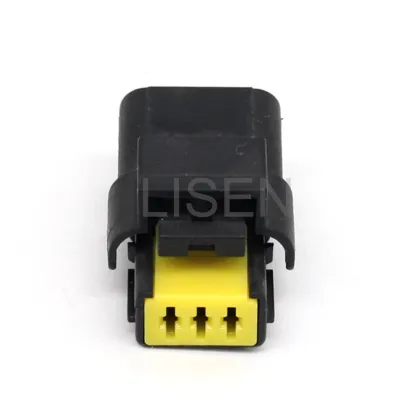 FCI/Delphi 3 Pin Female Waterproof Headlight Connector for Peugeot 211PC032S0049