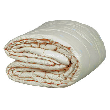 Wholesale White Washable Wool Comforter Soft Quilt Cover (GT-09669)