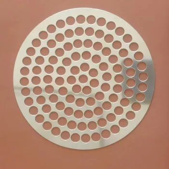 316L Stainless Steel Perforated Metal Mesh Sheet with 1mm Thickness and HL Surface for Fencing