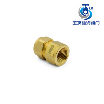 Güvenli Boru Bağlantıları için Sağlam Pirinç Kaplin