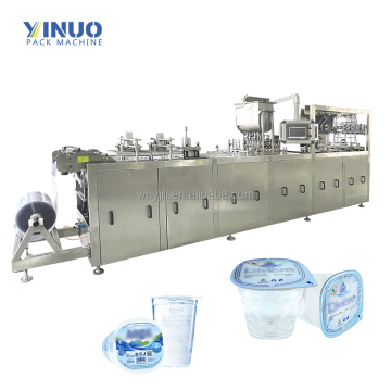 Automatic Pet Cup Forming, Filling & Sealing Machine
