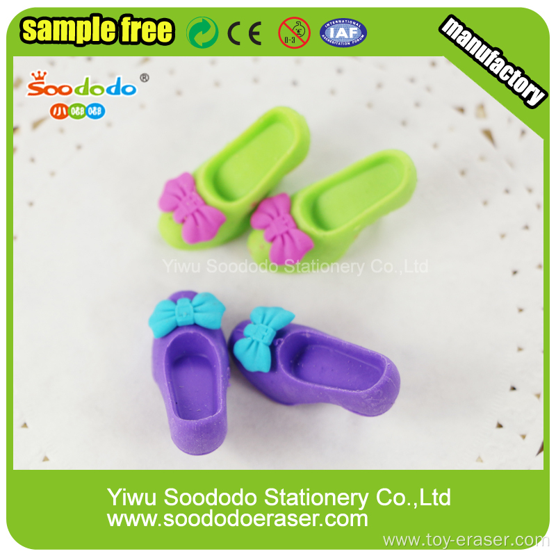 SOODODO 3D Fancy Snowman Shaped Eraser for Students