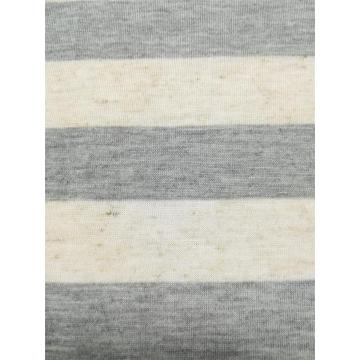 Poly Linen Y/D Stripe Jersey