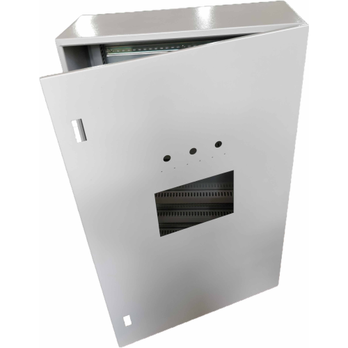 Gabinete de controle industrial para sistemas elétricos