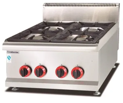 Stainless Steel High Quality Counter Top Gas Griddle for Kitchen