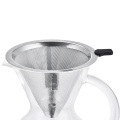 Pour Over Kaffeemaschine mit Edelstahlfilter