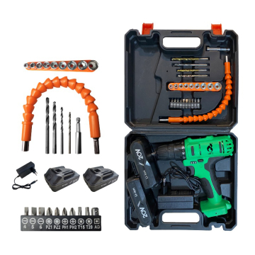 Cordless Tools Set with Rugged Carrying Case for On-the-Go Projects