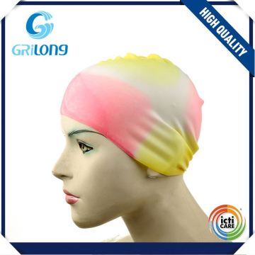 TOP SALE unique design colorful swimming cap for wholesale