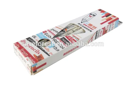 in sunshine box fancy mechanical pencils and erasers