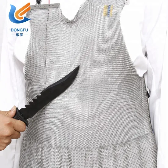 Stainless Steel Anti-Cutting Metal Mesh Kitchen Apron