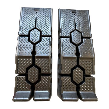High Quality Portable Garage Outdoor Vehicle Service Ramps - Durable Plastic Car Ramp