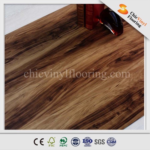 2mm Thick PVC Wood Flooring, Imitation Wood Flooring Vinyl