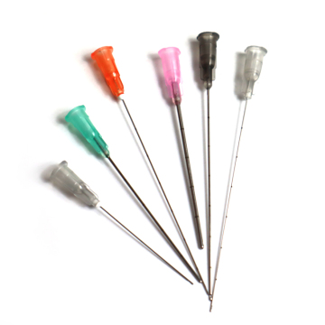 Disposable Micro Cannula Blunt Tip Needle for Dermal Hyaluronic Acid Filler