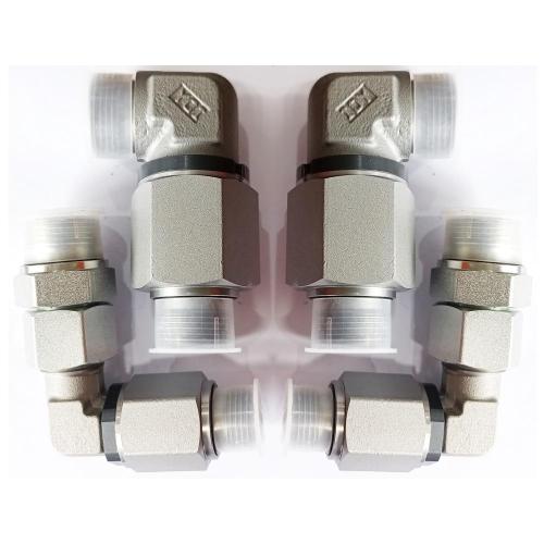 DGS104 CATSU Tube tee Pipe Hydraulic elbow fitting