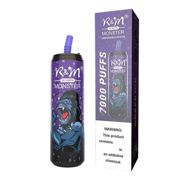R&M Monster 7000 Puff Disposable Ecigarette