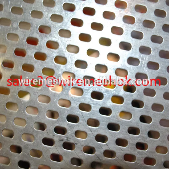 stainless steel perforated metal mesh