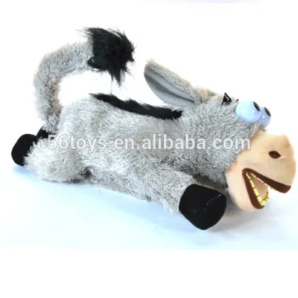 donkey stuffed toy/2015 china soft baby cute toy plush donkey/plush donkey
