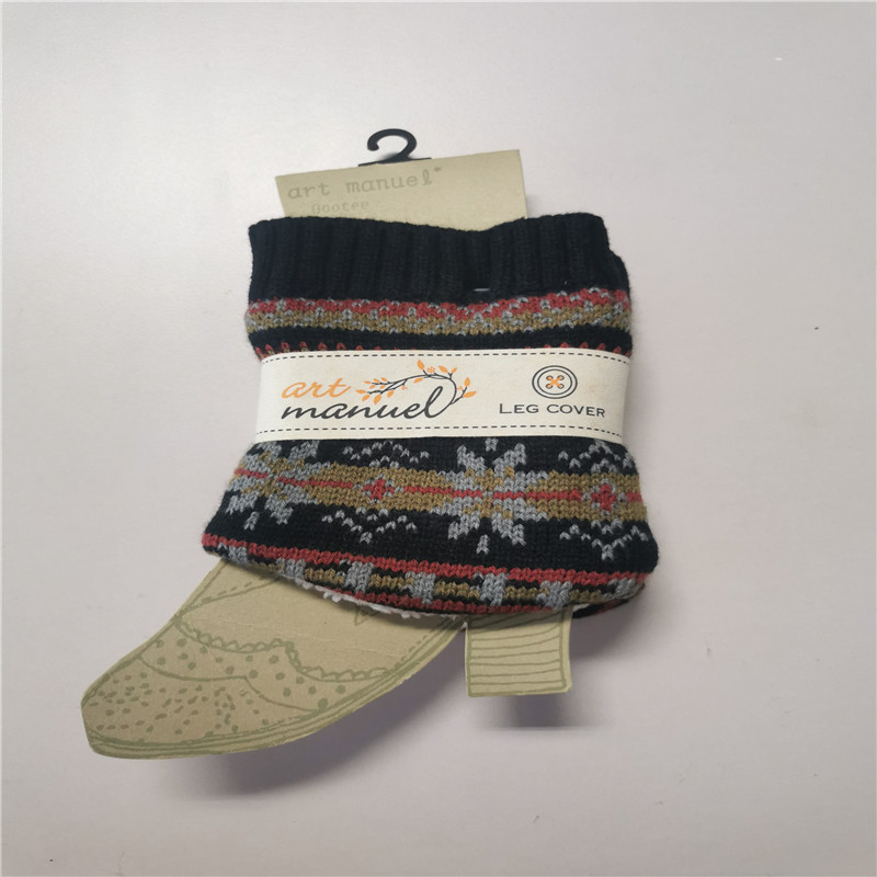 Thicker Lamp Wool Acrylic Fibers Knitting Leg Warmers